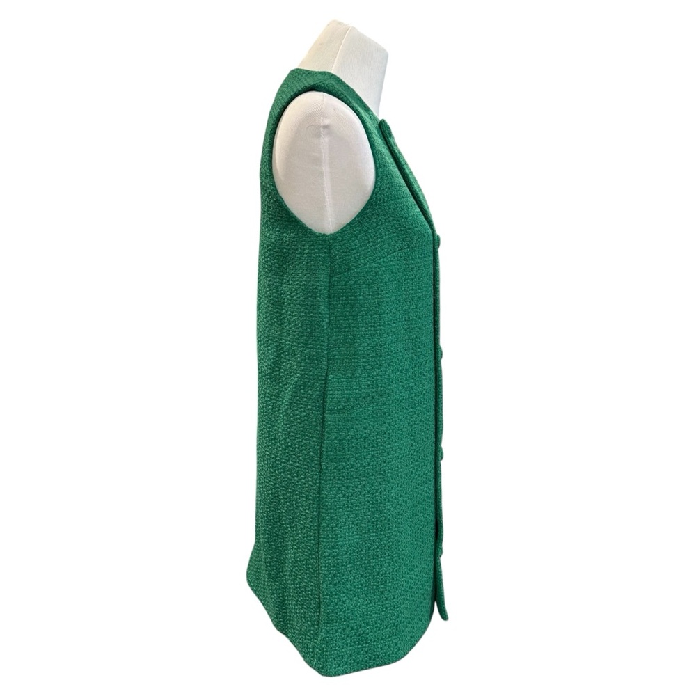 Pomander Place Emerald Green Tweed Bianca Dress Women’s Medium Tuckernuck - Picture 12 of 15